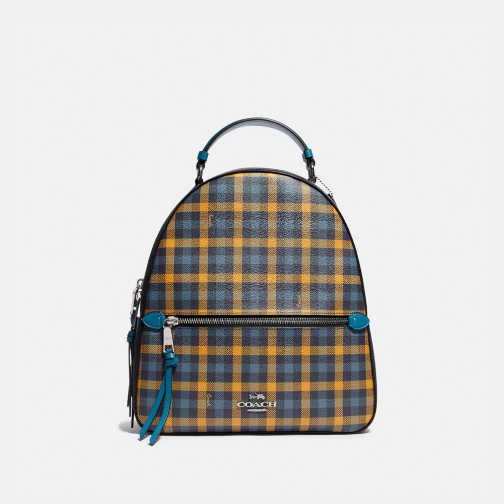 COACH Outlet Jordyn Backpack With Gingham Print