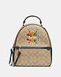 Jordyn Backpack In Signature Canvas With Coach Radial Rainbow