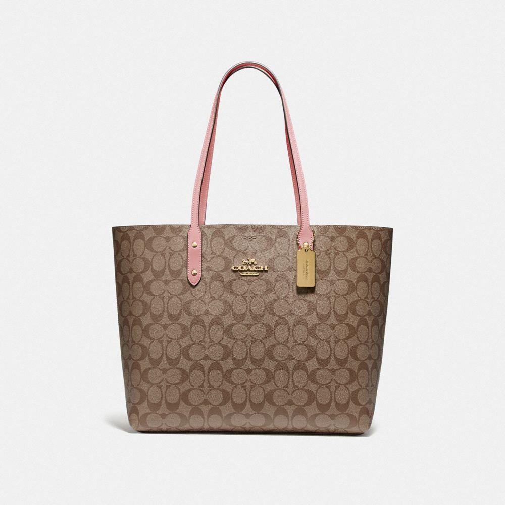 COACH® Outlet | Town Tote In Signature Canvas