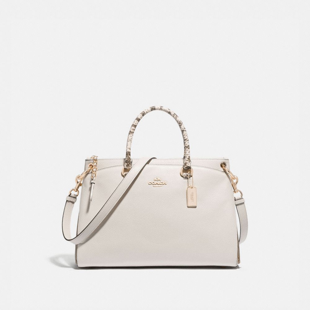 Coach signature mia satchel sale