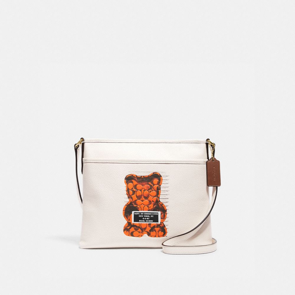 File Crossbody With Vandal Gummy - COACH® Outlet