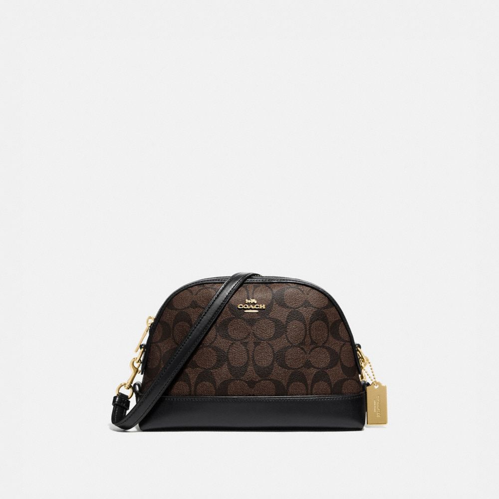 Coach domed satchel online