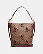 Abby Duffle In Signature Canvas With Desert Tulip Print Flocking