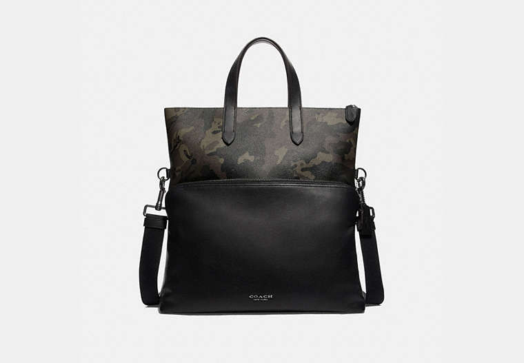 Graham Tote With Camo Print