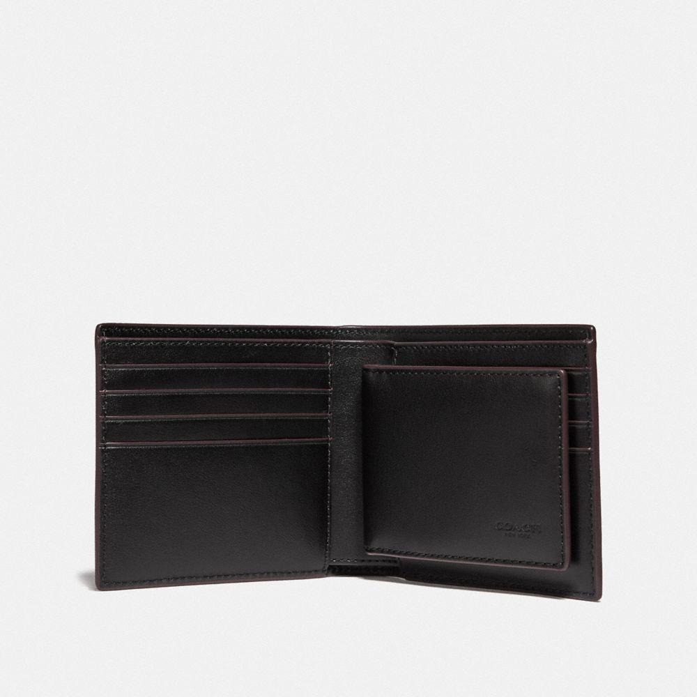 3 In 1 Wallet With Coach Print