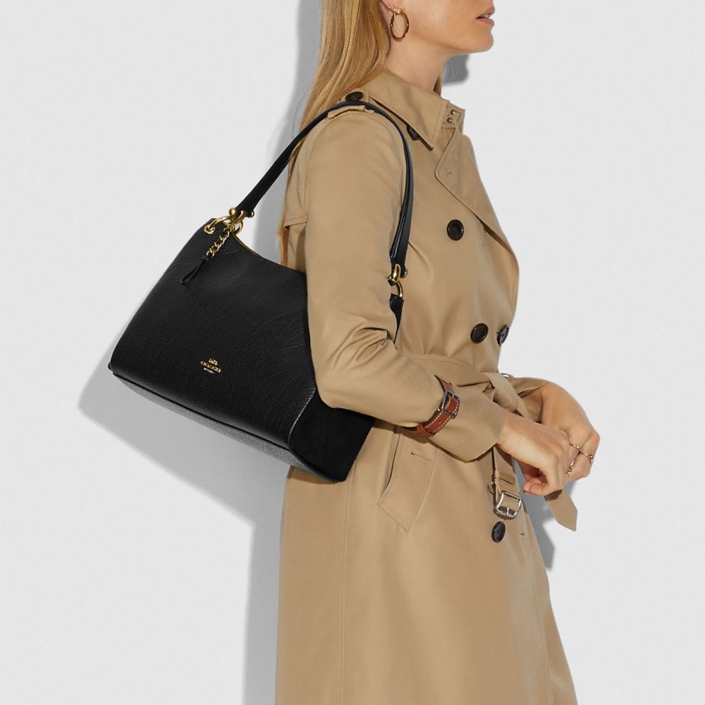 Mia shoulder bag in signature canvas sale