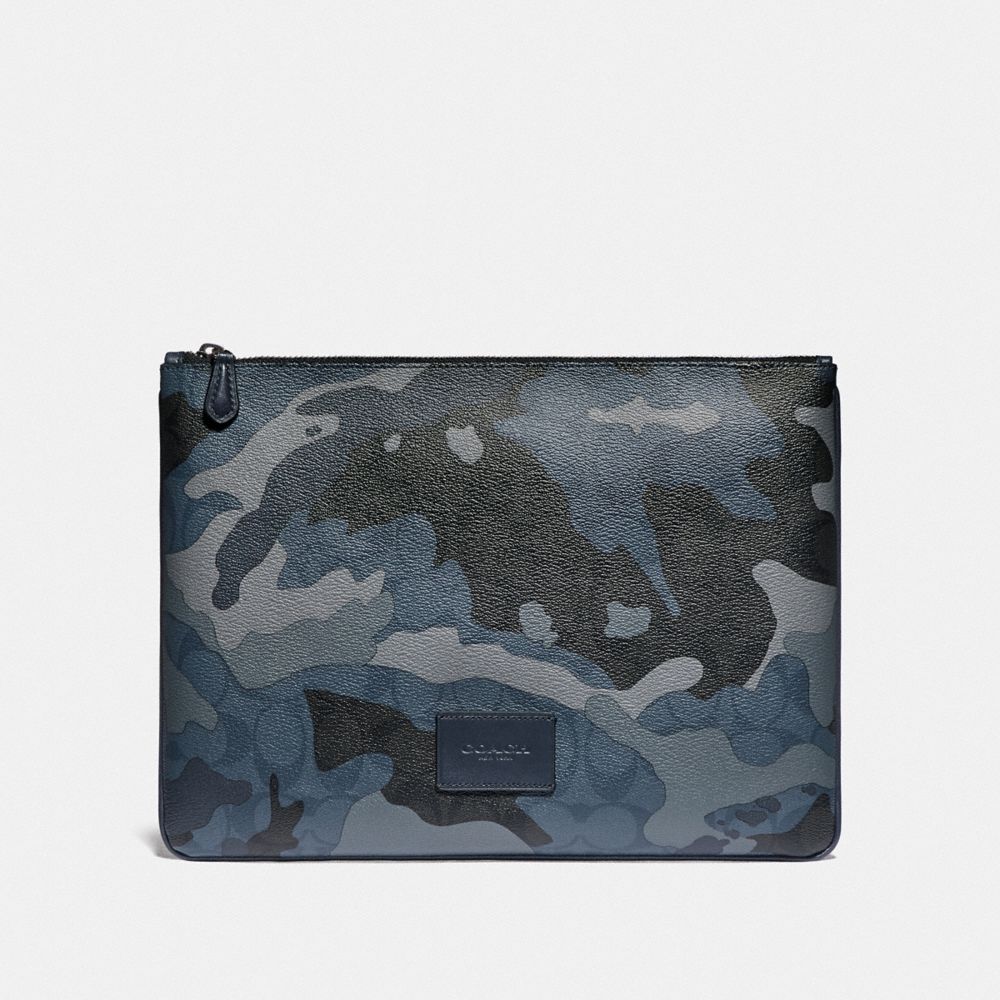 ☆COACH☆LARGE POUCH WITH CAMO PRINT Coach - NWT Large Multifunctional Pouch With Camo Print $150