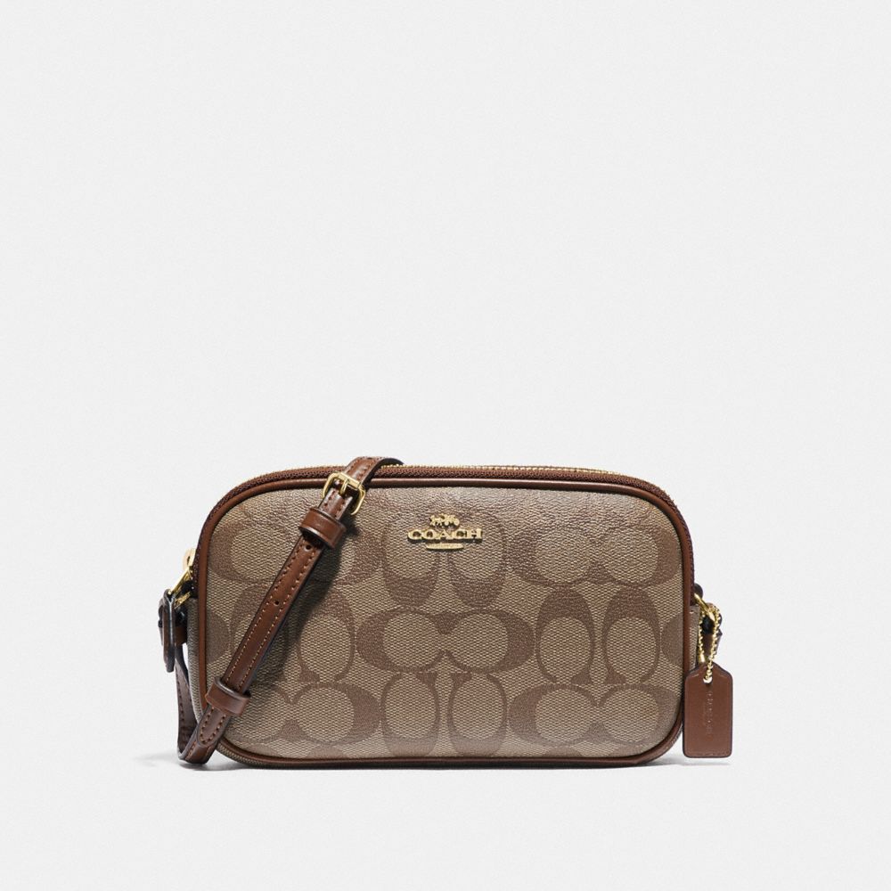 COACH® Outlet | Crossbody Pouch In Signature Canvas