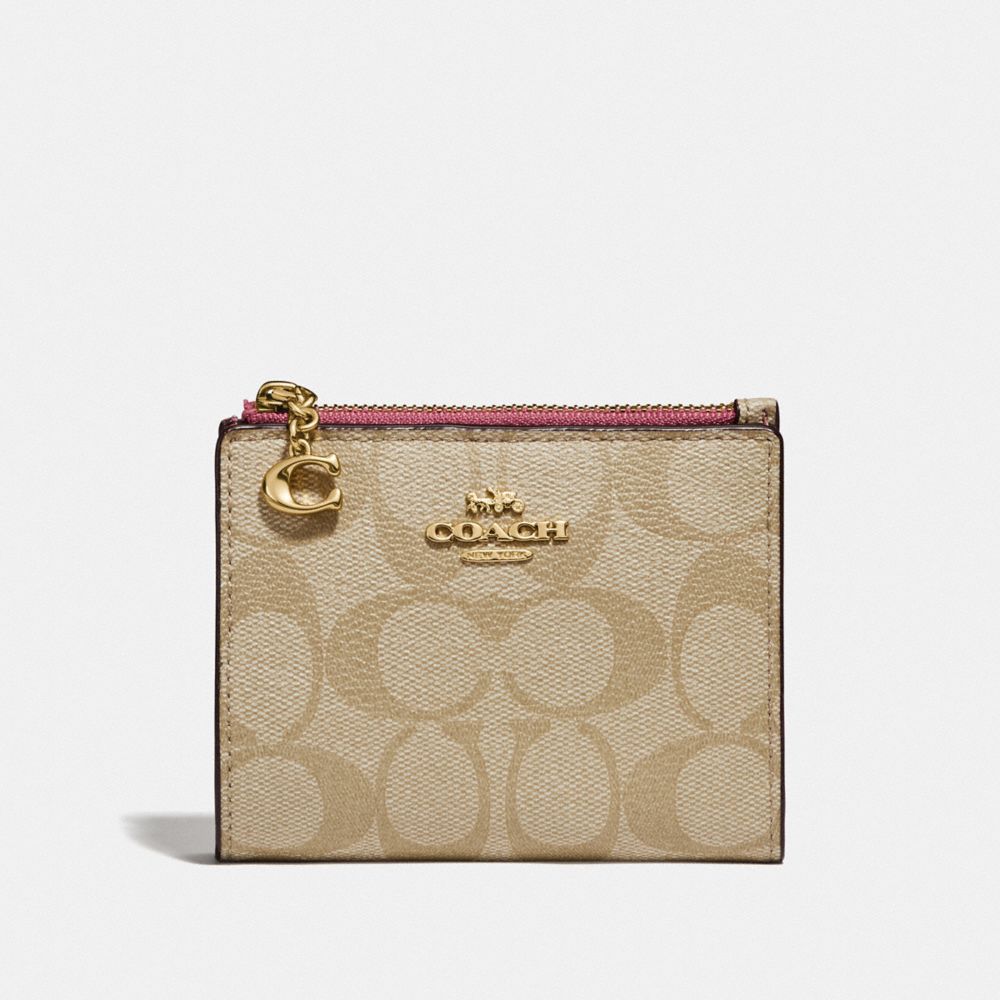 Coach outlet snap card case sale