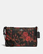 Large Wristlet 25 With Thorn Roses Print
