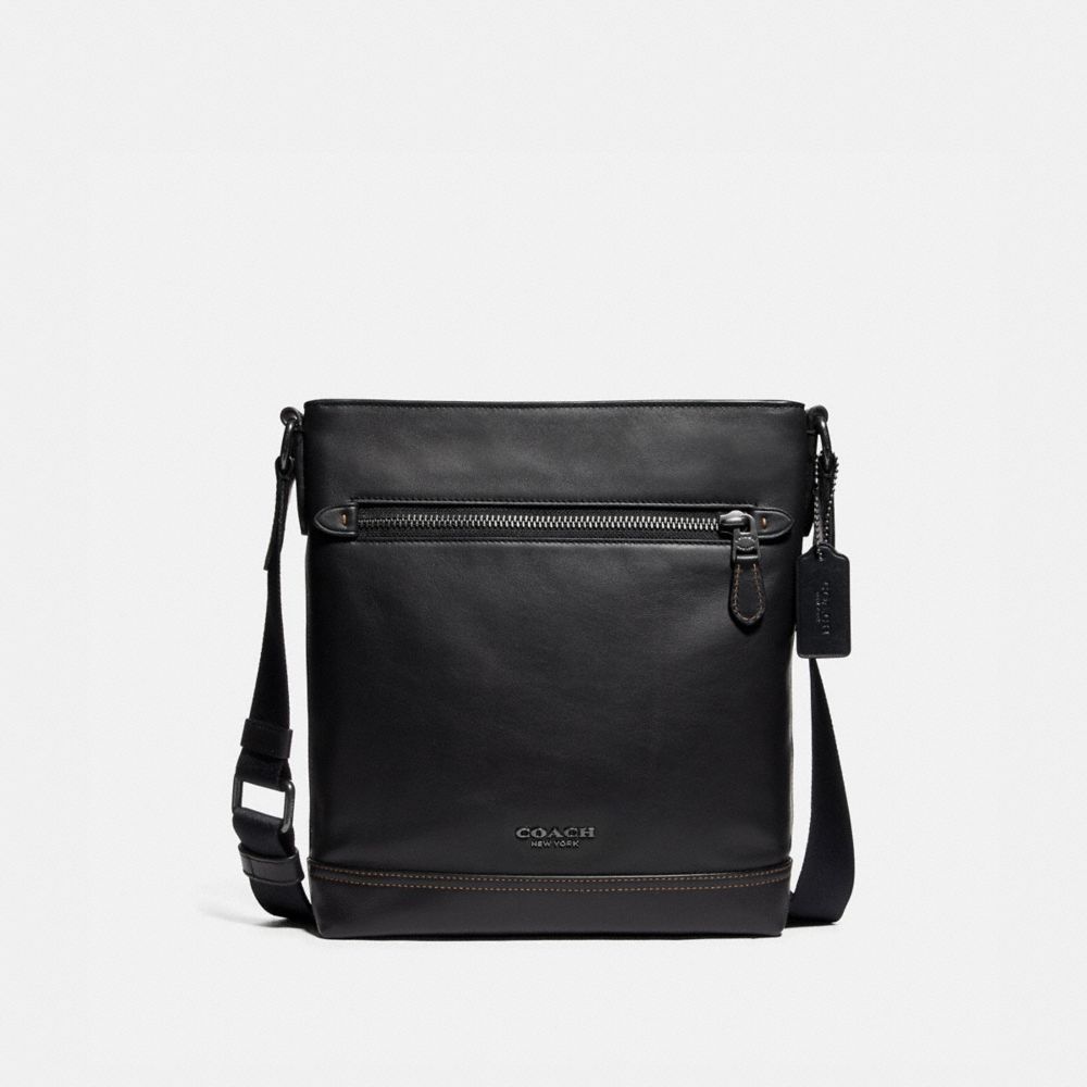 Coach flat crossbody bag sale