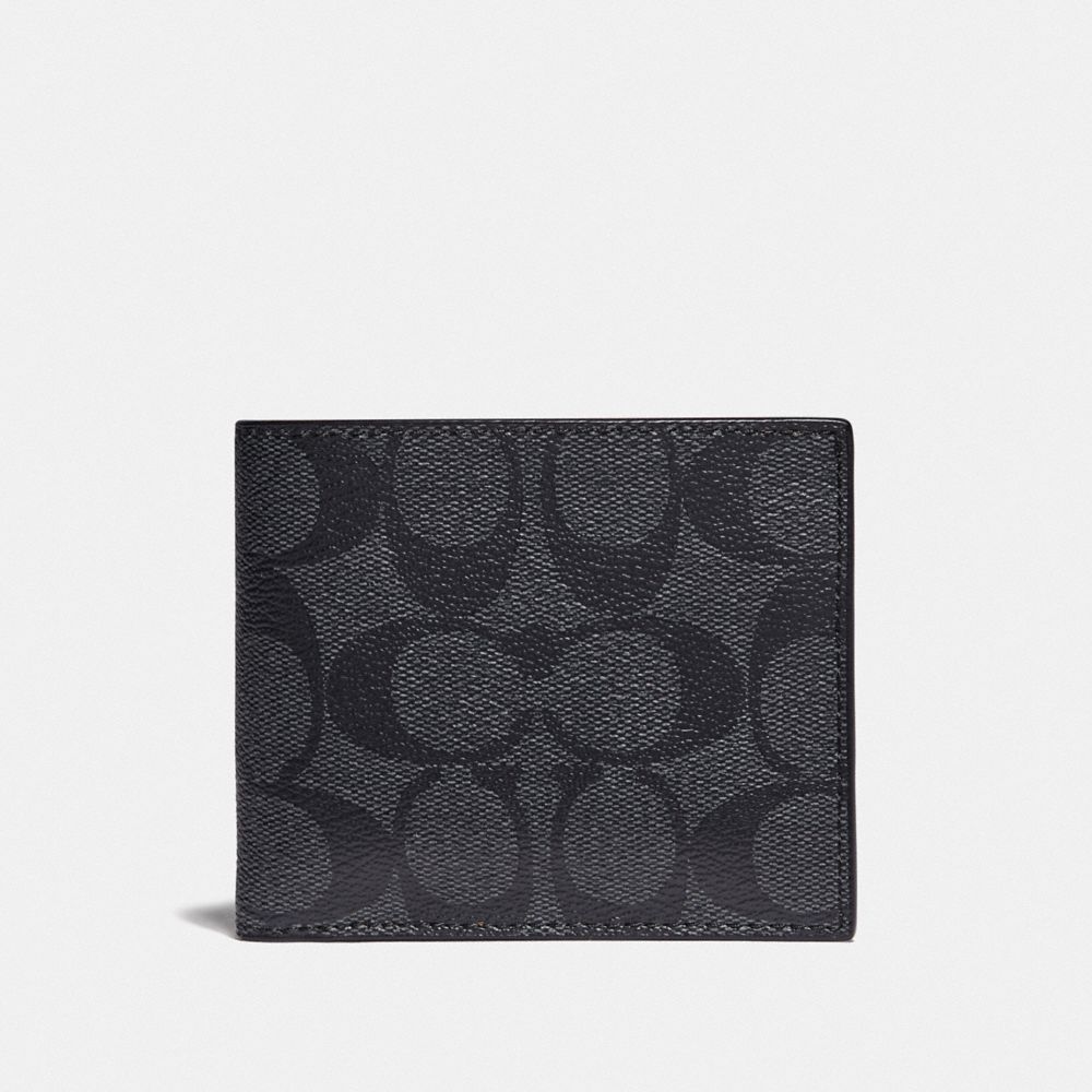 Id Billfold Wallet In Colorblock Signature Canvas