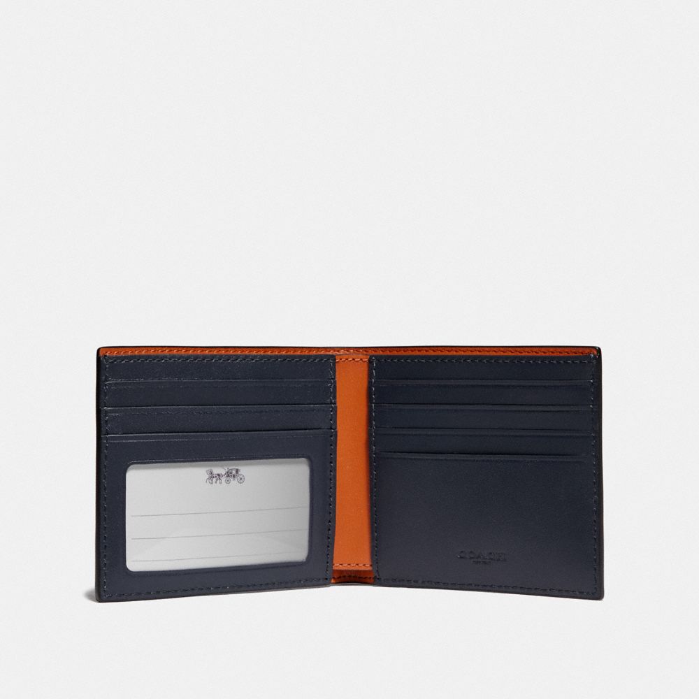 Id Billfold Wallet In Colorblock Signature Canvas