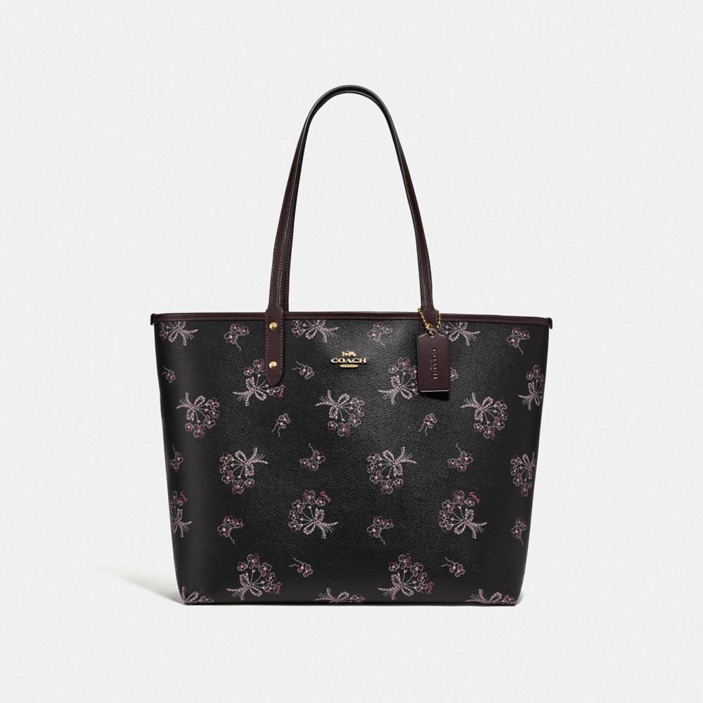 Tote hot sale reversible coach