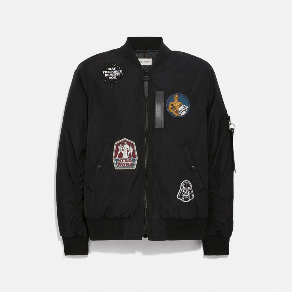 Veste Ma 1 réversible Star Wars X Coach avec patchs