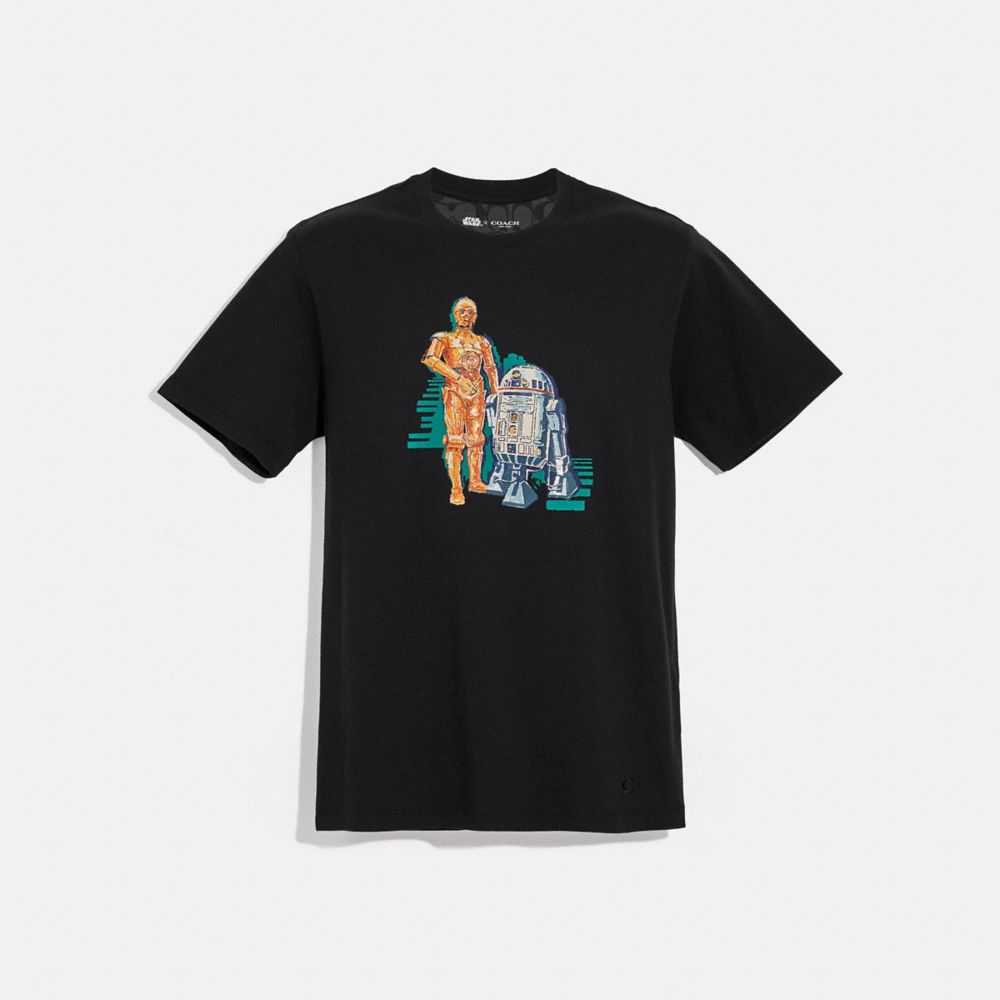 Star Wars X Coach C 3 Po And R2 D2 T Shirt