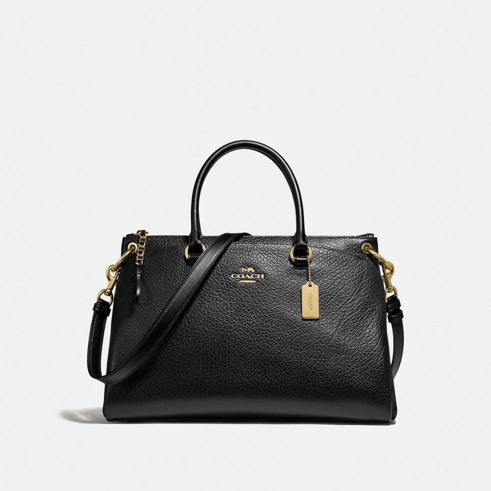 Mia satchel coach on sale