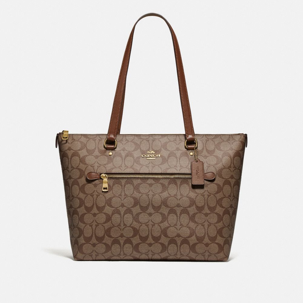 COACH Outlet Gallery Tote In Signature Canvas