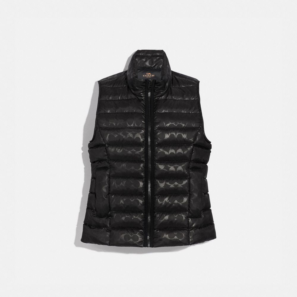 Coach down sales vest