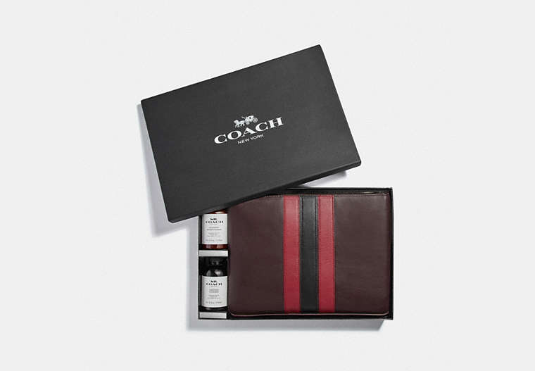 Boxed Large Pouch And Care Kit Gift Set