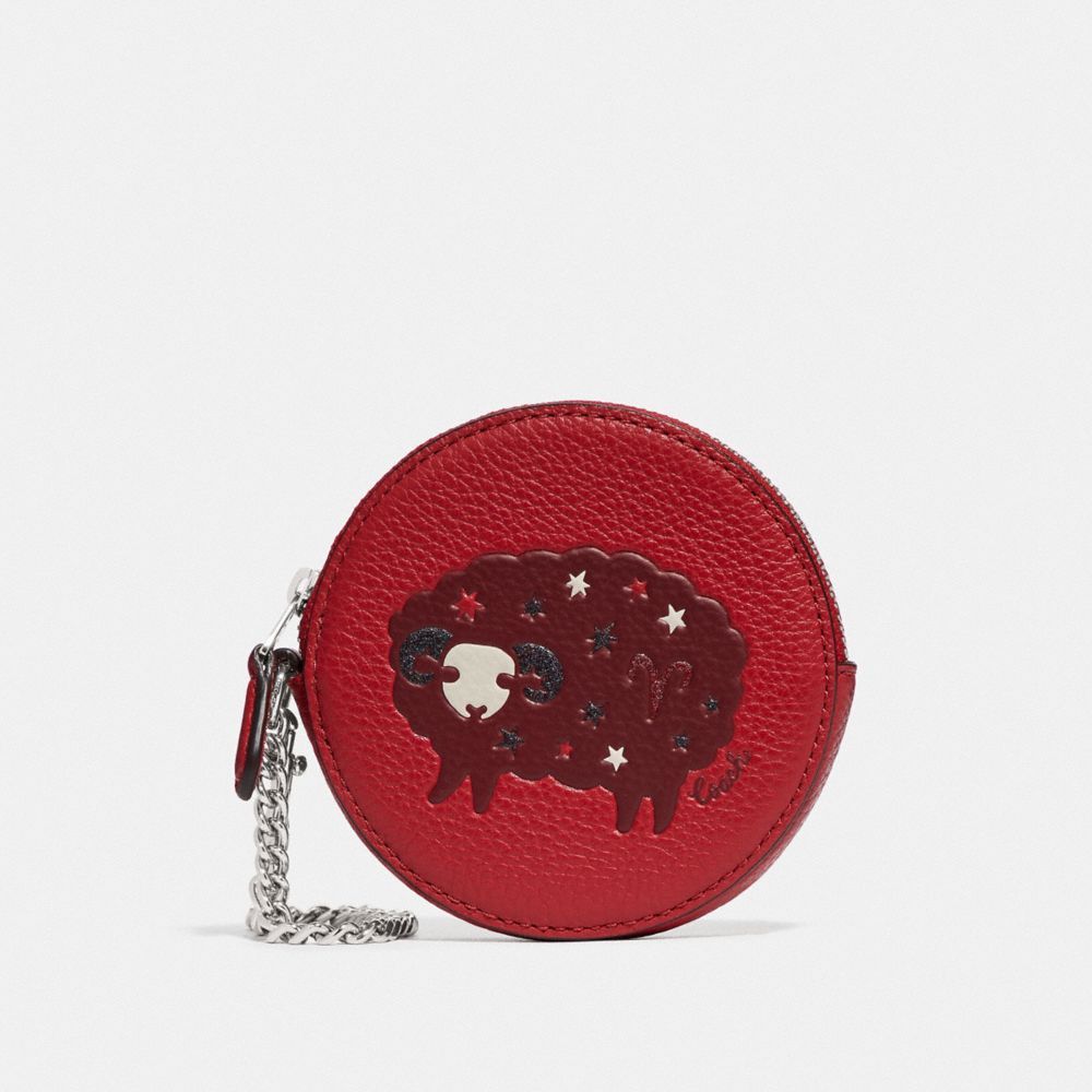 Coach zodiac 2025 coin purse