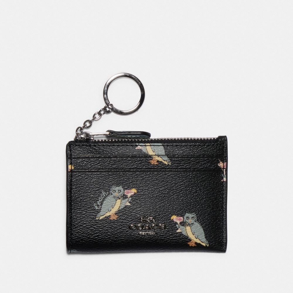 Coach mini skinny id case online black