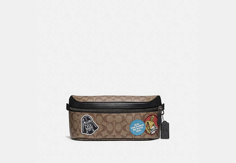 Star Wars X Coach Westway Belt Bag In Signature Canvas With Patches