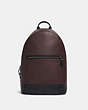 West Slim Backpack With Signature Leather Detail