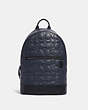West Slim Backpack With Signature Quilting