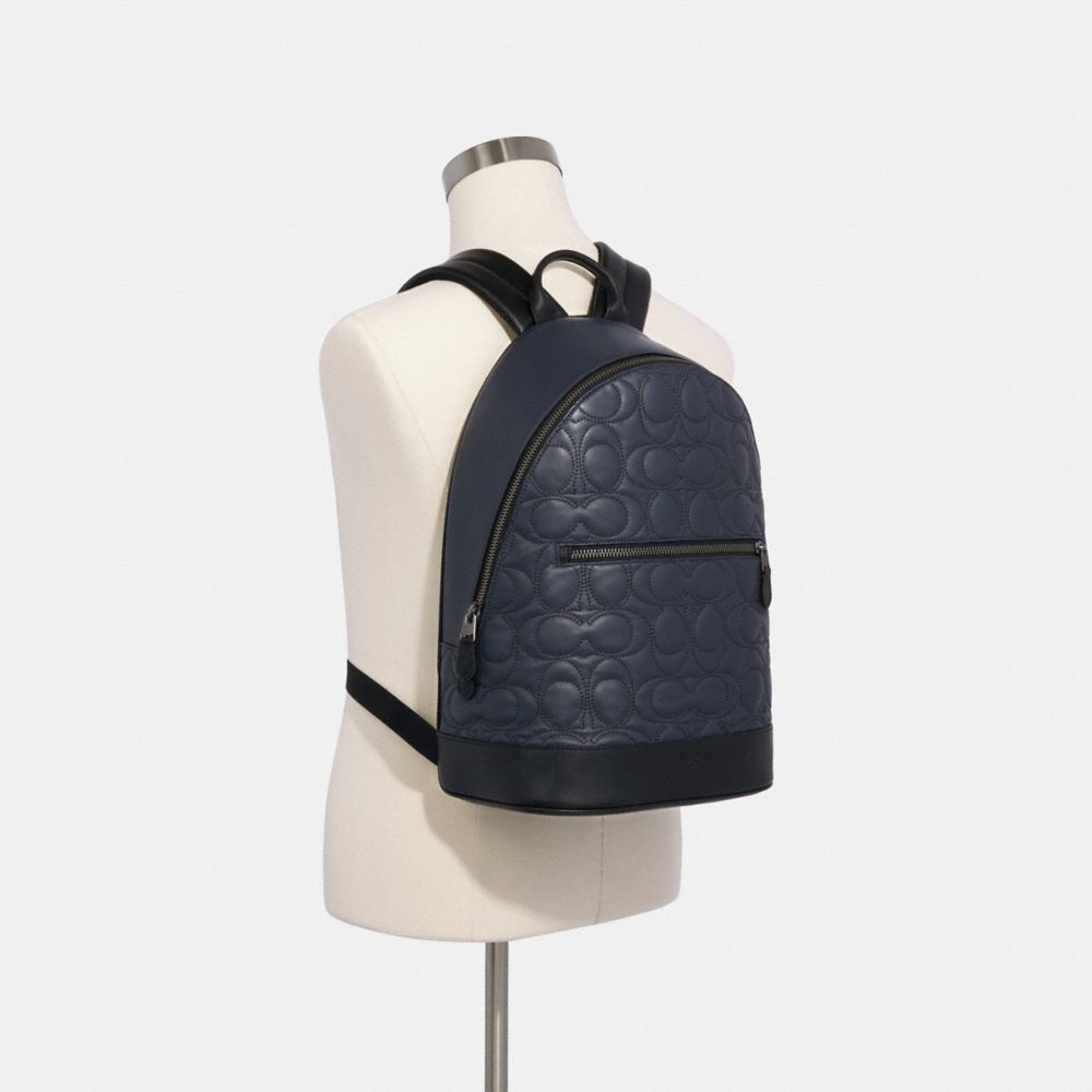 Coach west 2024 slim backpack