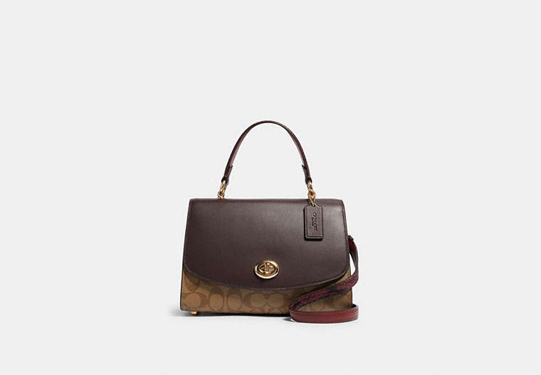 Tilly Top Handle Satchel In Signature Canvas