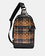 Graham Pack In Signature Canvas With Plaid Print
