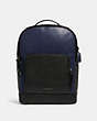 Graham Backpack In Colorblock Signature Canvas