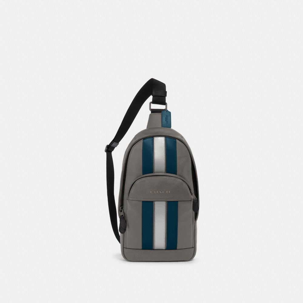 2色から☆COACH☆HOUSTON PACK WITH VARSITY STRIPE 2色から☆COACH☆HOUSTON PACK WITH VARSITY STRIPE (Coach