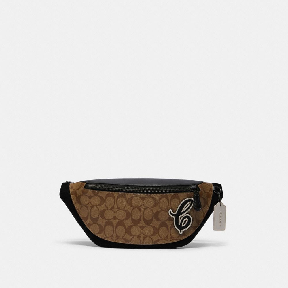 COACH® Outlet | Warren Belt Bag In Signature Canvas With