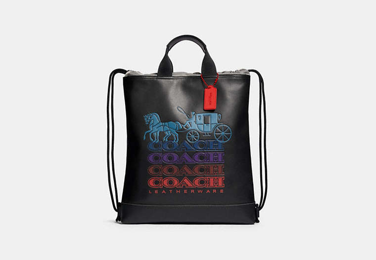 Terrain Drawstring Backpack With Ombre Coach