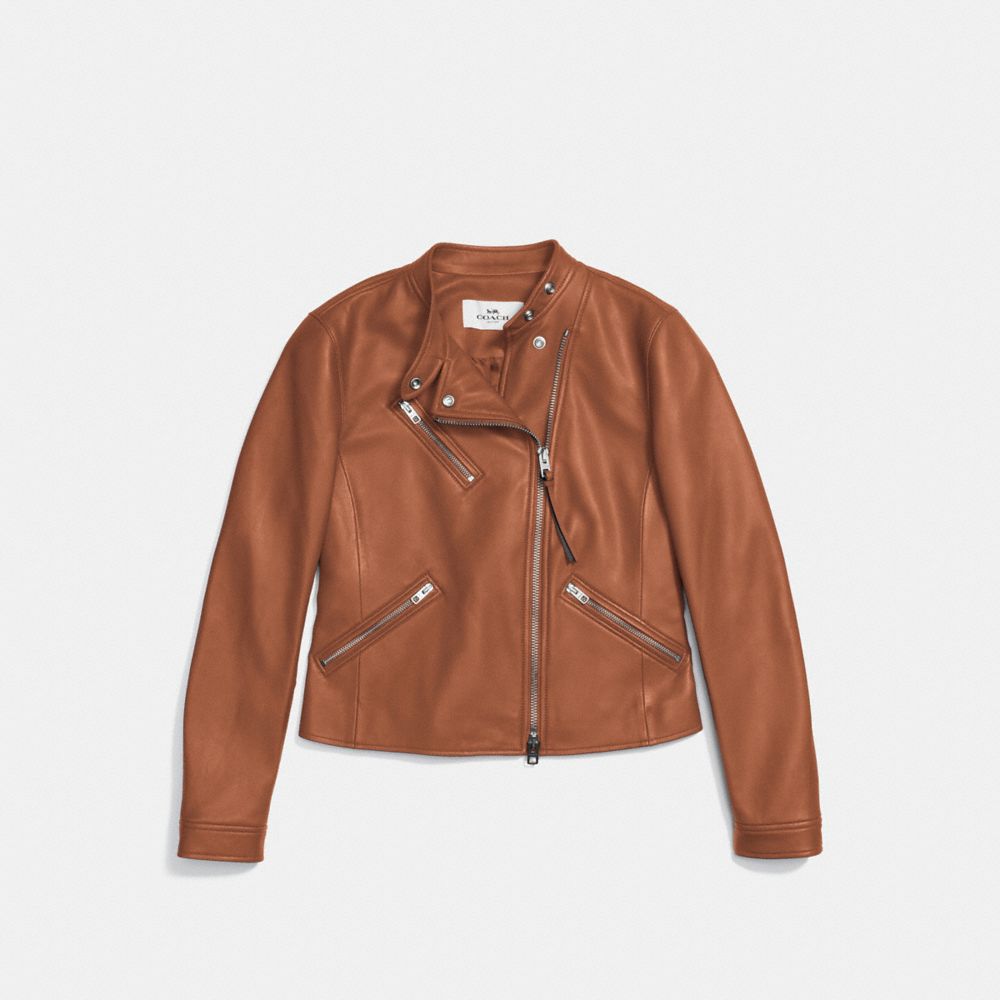 Coach uptown shop racer jacket