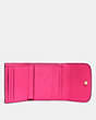 COACH®,SMALL WALLET,Gold/Pink Ruby,Inside View,Top View