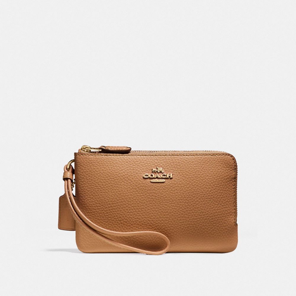 COACH Outlet Double Corner Zip Wristlet