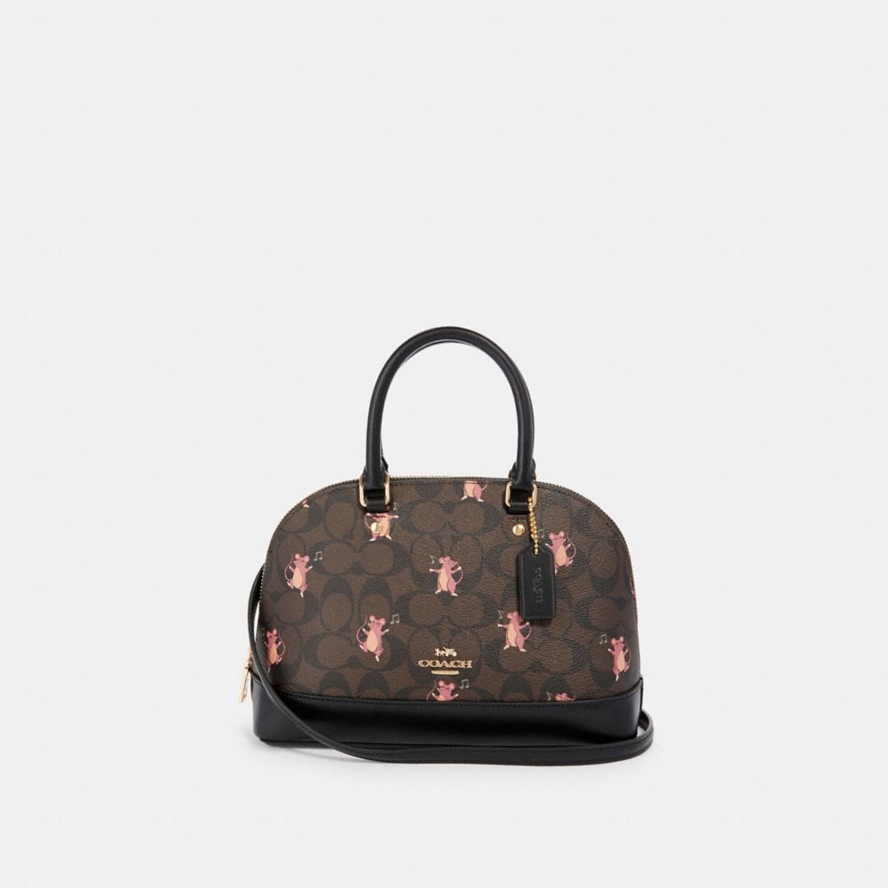 COACH Mini Sierra Satchel (Black)