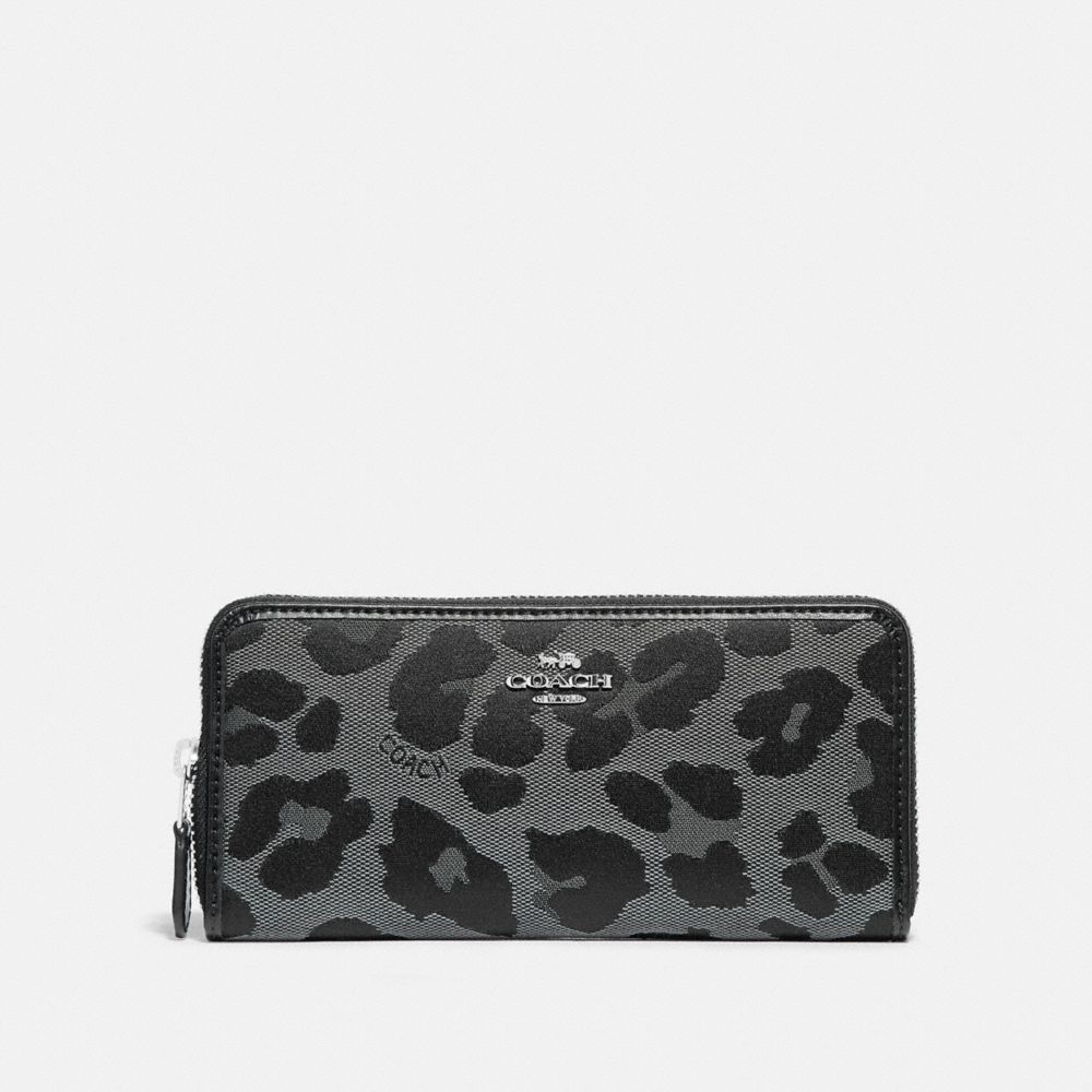 coach outlet leopard wallet