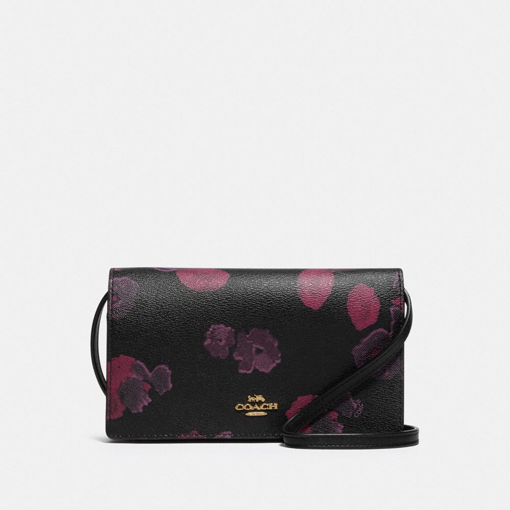 Coach Hayden Foldover sale Hawaiian Flowers