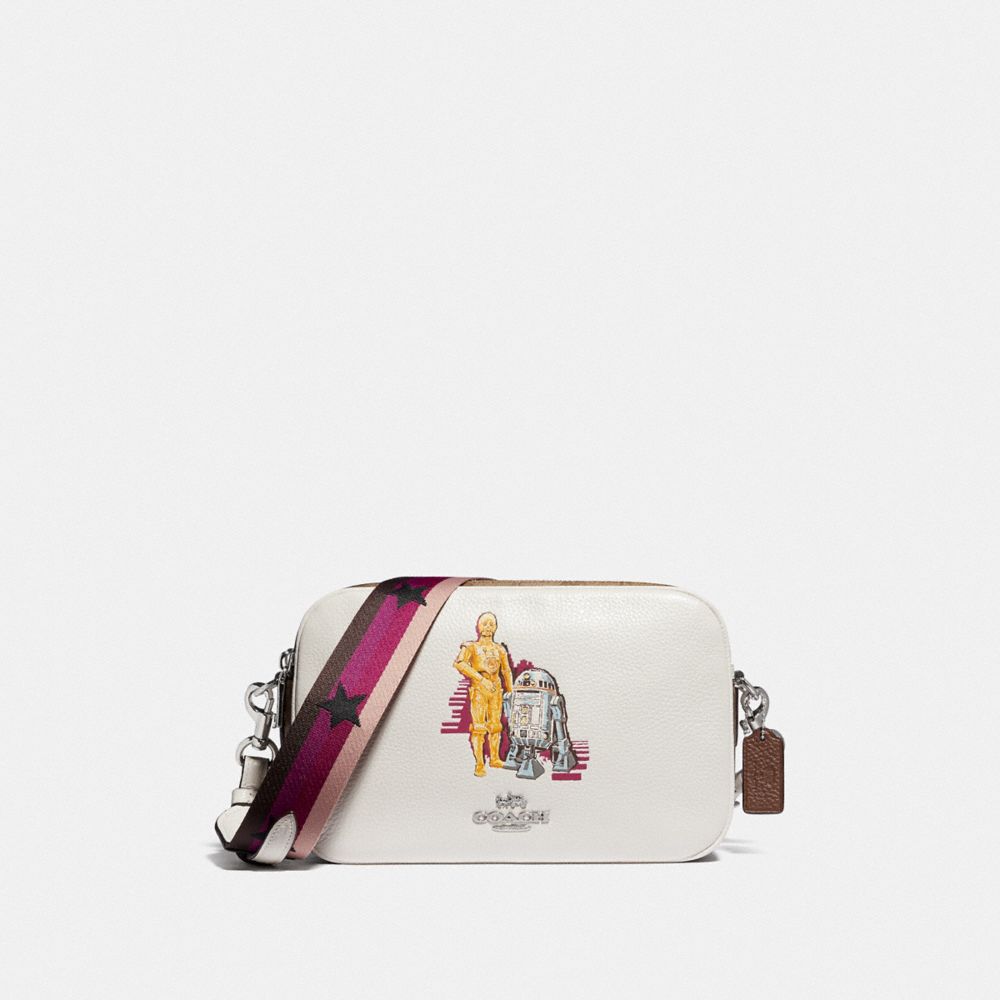 Star Wars X Coach Jes Crossbody In Signature Canvas With C 3 Po And R2 D2