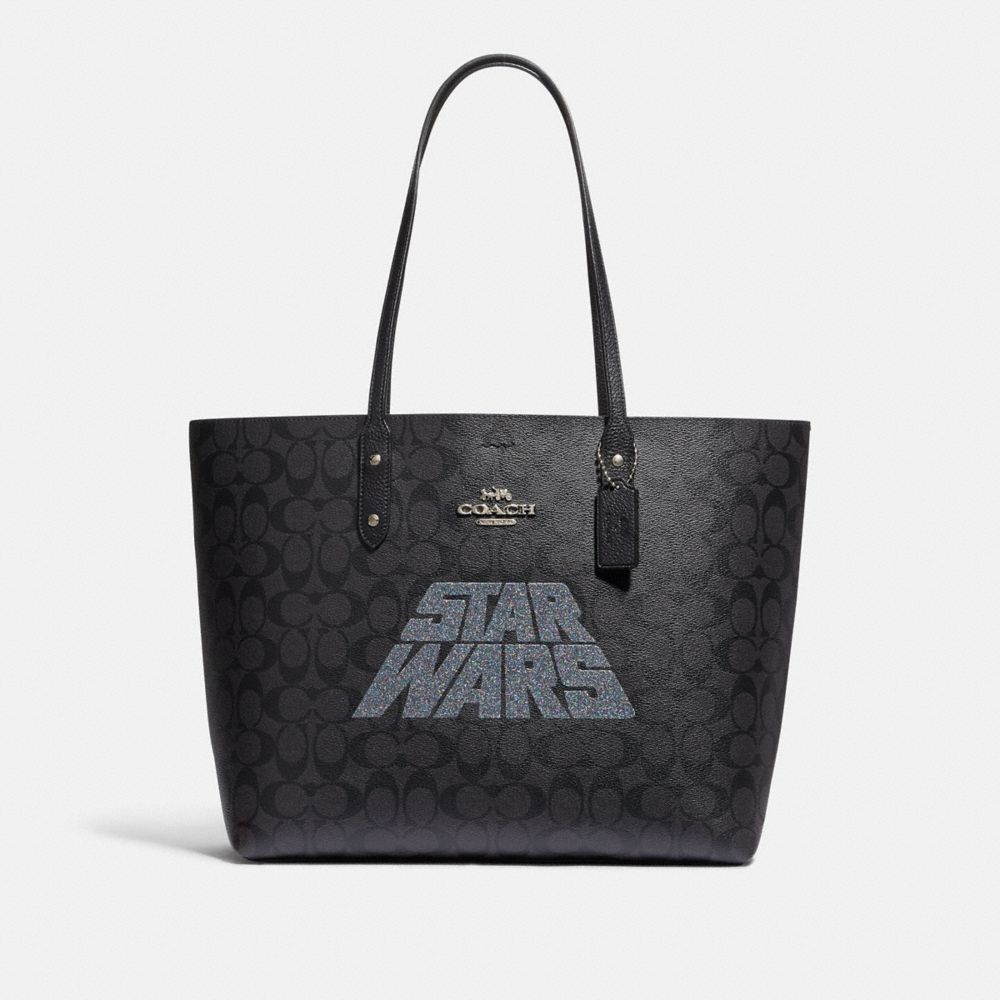 Cabas Star Wars X Coach Town En Toile Signature Avec Motif