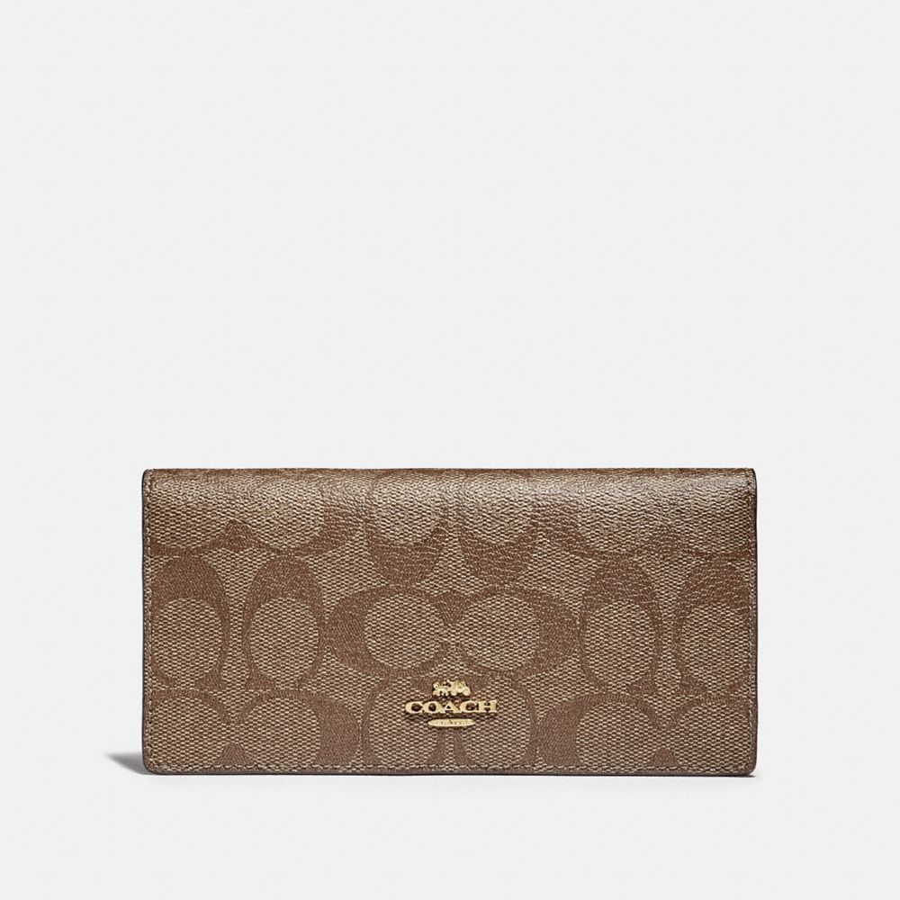 Coach outlet 2025 bifold wallet