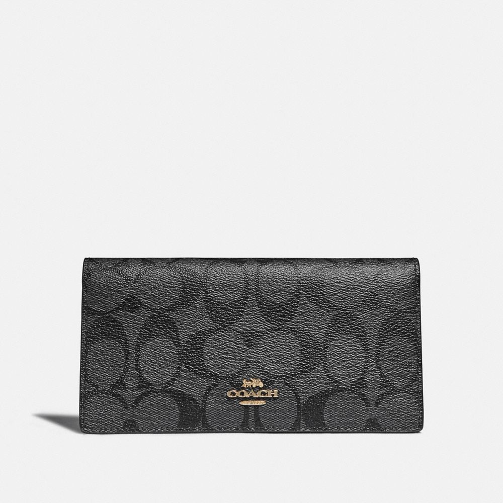 Coach outlet bifold wallet sale