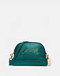 Dome Crossbody With Studded Coach Script