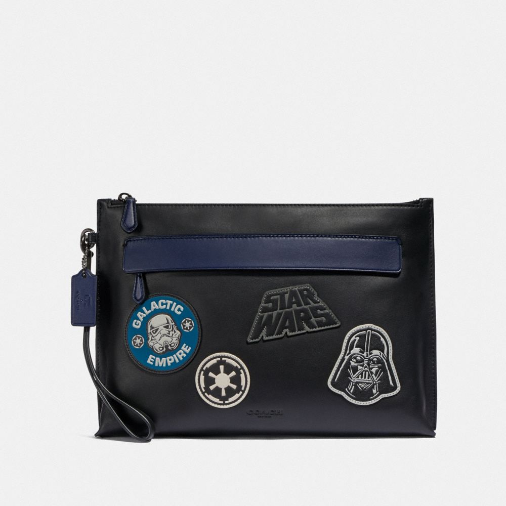 Star Wars X Coach Carryall Pouch With Patches