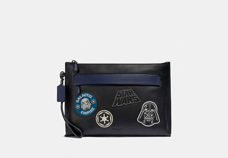 Star Wars X Coach Carryall Pouch With Patches