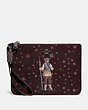 Star Wars X Coach Gallery Pouch With Princess Leia As Boushh